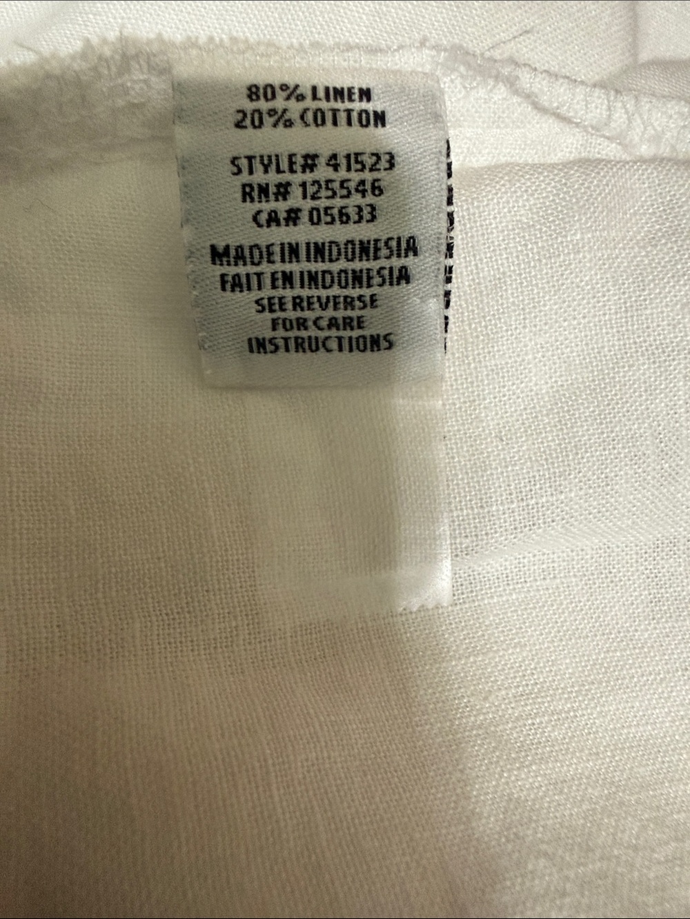 WOMAN’S HABITAT SUMMER SHIRT- M - Picture 3 of 4